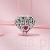 Srebrny koralik charms diament dla mamy