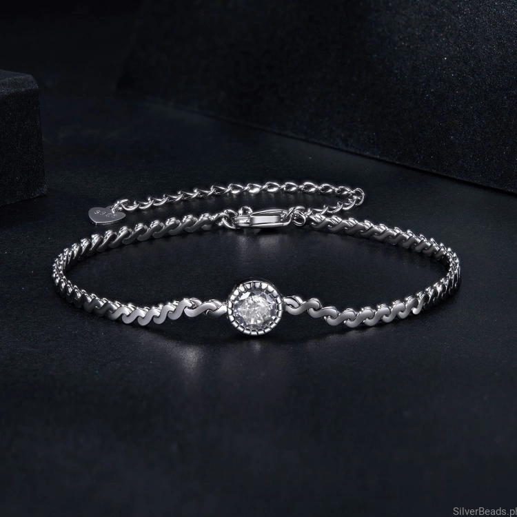 Bransoletka Moissanit 0,5ct