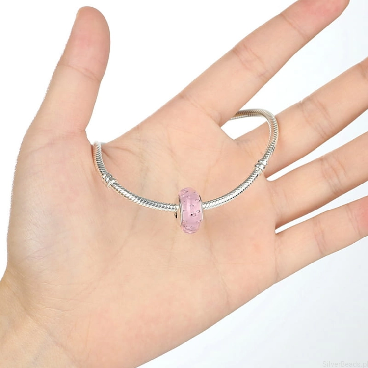 charms szklany szkło murano pandora