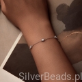 bransoletka ze srebra z motywem zwierzęcym