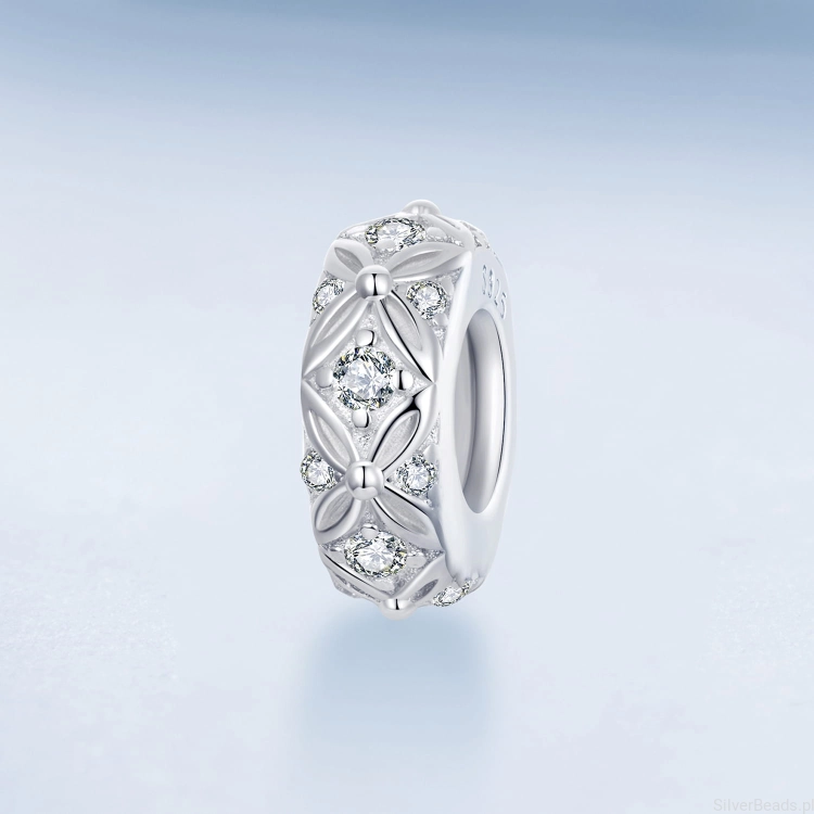 charms zawieszka ze srebra stoper w ornament