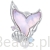 Syreni ogon z muszelkami charms stoper do bransoletki srebro 925