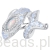 Opalizujący wieloryb srebrny charms koralik beads srebro 925