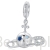 Planeta kosmos srebrny charms zawieszka beads srebro 925