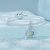 Charms ze srebra próby 925 kryształowe słońce i księżyc