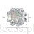 Wymiary koralika charms ze srebra próby 925 beads Kryształowa czterolistna koniczynka