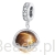 Planeta z tygrysiego oka charms srebrna zawieszka beads srebro 925