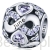 Srebrny charms koralik miesiąc czerwiec z kryształkami beads srebro 925