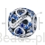 Wymiary koralika charms ze srebra próby 925 beads  miesiąc wrzesień