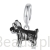 Piesek rasy Sznaucer charms srebrna zawieszka beads srebro 925
