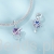 Charms ze srebra próby 925 serduszko z gwiazdkami