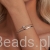 elegancka bransoletka ze srebra z moissanitem