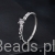 elegancki pierścionek z moissnitem
