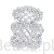 Ażurowy miś srebrny charms koralik srebro 925 beads
