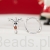 srebrne kolczyki koła renifery