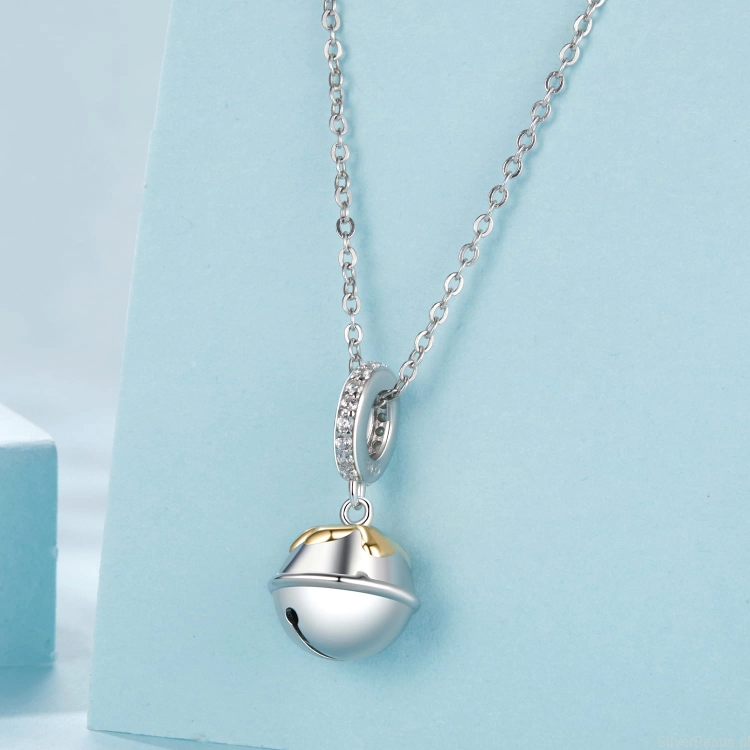 srebrny charms próba 925 dzwoneczek