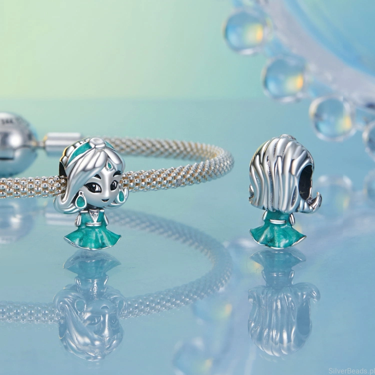 Charms ze srebra próby 925 Księżniczka Jasmina