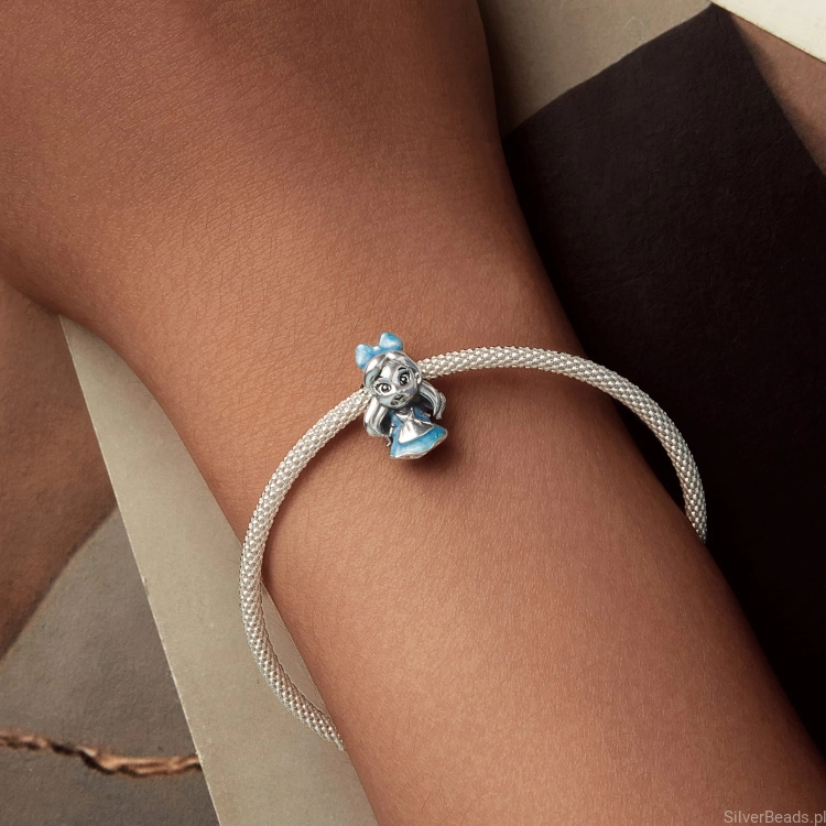 Charms ze srebra próby 925 Księżniczka Kopciuszek