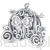 Srebrny charms karoca z dyni dla Kopciuszka koralik beads srebro 925