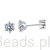Srebrne kolczyki Moissanity 3x3mm 0,1 ct srebro 925 rozmiar S