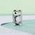 Charms srebro 925 dziewczyna z kotem koralik do bransoletki modułowej charms
