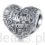 Srebrny charms serce z napisem ,,I love u forever" koralik srebro 925 beads