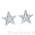 Srebrne kolczyki delikatne gwiazdki sztyfty srebro 925
