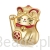 Srebrny pozłacany kotek na szczęście koralik srebro 925 beads Maneki Neko