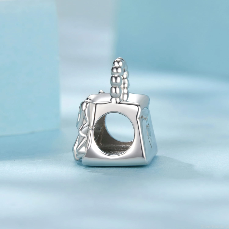 Charms ze srebra próby 925 torebka w kokardki