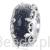 Srebrny charms ze szkła Murano z irysami srebrny koralik beads srebri 925