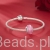 Charms ze srebra próby 925 ze szkła Murano z sercem
