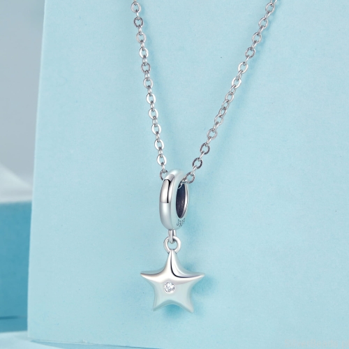 Charms ze srebra próby 925 delikatna zawieszka gwiazdka