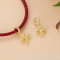 Charms srebro 925 pozłacana Wadżra ,,Vajra" koralik do bransoletki modułowej charms