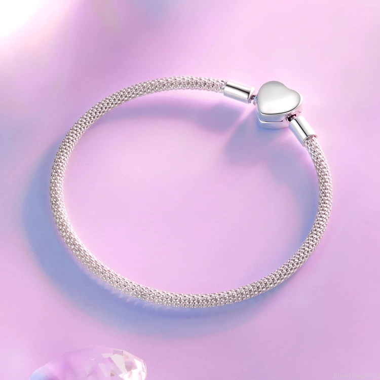 Srebrna modułowa bransoletka typu Pandora i charms XXX