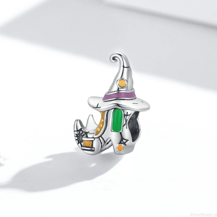 Charms ze srebra próby 925 magiczny bucik czarownicy