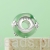 Charms srebro 925 ze szkła Murano z koniczynkami koralik do bransoletki modułowej charms