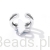 nausznica niebieska gwiazdka kolczyk ze srebra 925