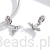 Charms srebro 925 szalony pajączek koralik do bransoletki modułowej charms