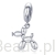 Srebrny charms balonowy piesek zawieszka beads srebro 925
