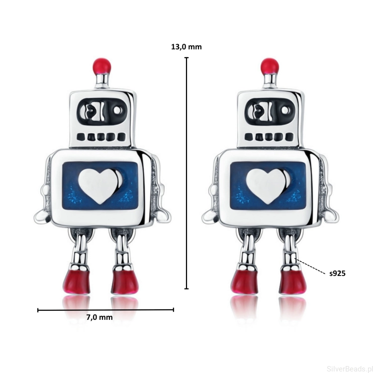 Wymiary wielkość srebrnych kolczyków. Srebrne kolczyki  roboty z sercami