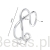 Wymiary srebrnego pierścionka regulowanego znak nieskończoności