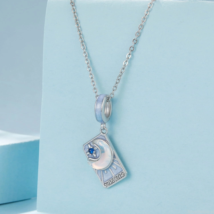 Charms srebro 925 Karta Tarota  koralik do bransoletki modułowej charms