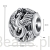 Wymiary koralika charms ze srebra próby 925 beads feniks