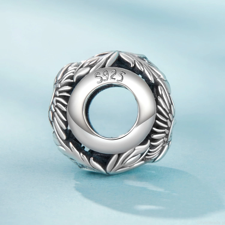 Srebrny koralik charms feniks