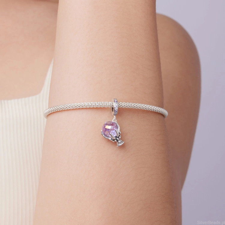 srebrny charms próba 925  MAGICZNA KULA