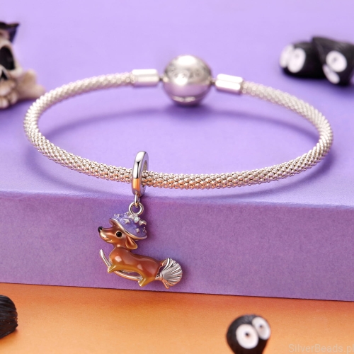 srebrny charms próba 925  JAMNIK