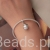 charms ze srebra do bransoletki typu pandora WĄŻ owinięty wokół perły