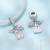 Charms ze srebra próby 925 ZAMEK księżniczki