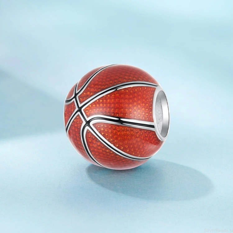 charms ze srebra do bransoletki pandora PIŁKA DO KOSZYKÓWKI