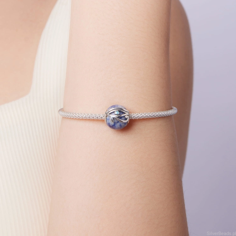 Uniwersalny charms torebka w OKO HORUSA modułowych Pandora, Apart, Yes, Kruk i innych.